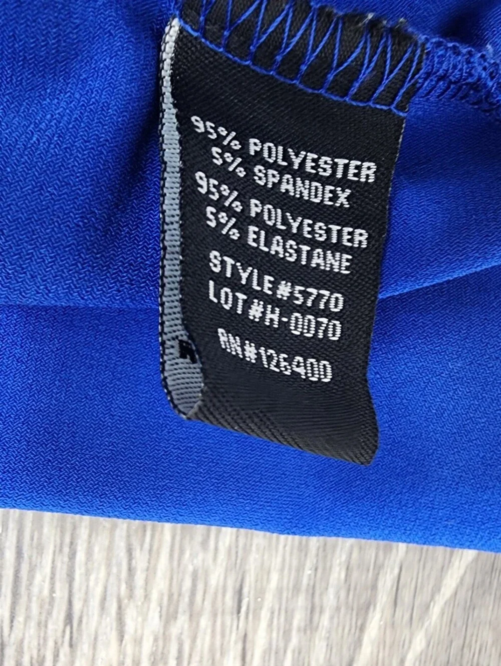 Antthony Studio Royal Blue Pleated Overlay Midi Dress XL